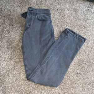 Mens Grey Levi Jeans